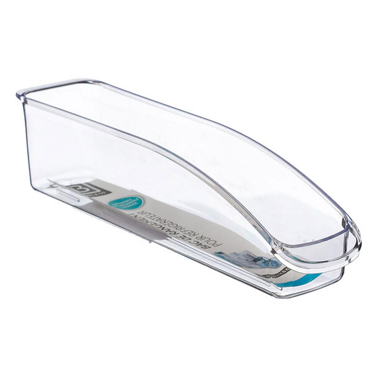 KÜHLSCHRANK-AUFBEWAHRUNGSBOX S, PS-Kunststoff, Transparent - Transparent, Kunststoff (7.4/8/32cm) - 5five Simply Smart