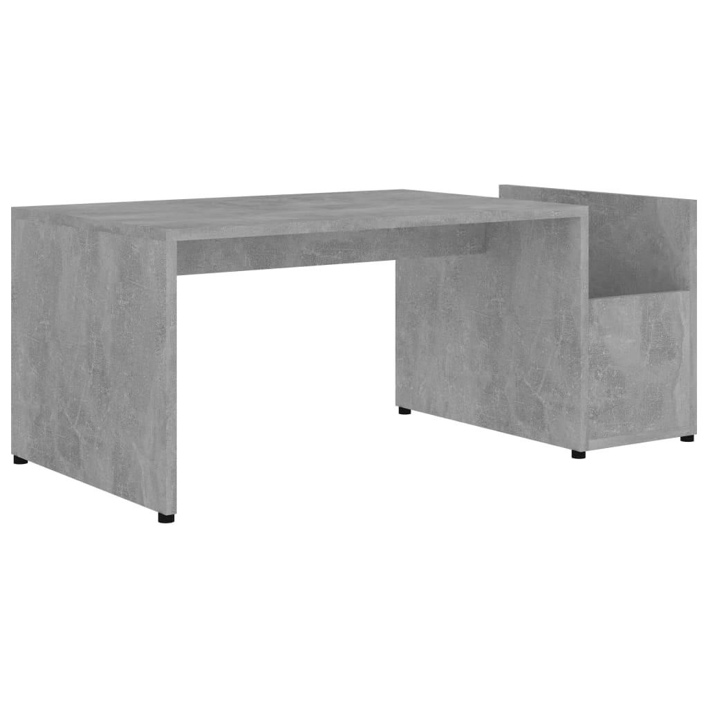 COUCHTISCH Betongrau 90x45x35 cm Holzwerkstoff - Grau, Holzwerkstoff (90/45/35cm) - furnicato