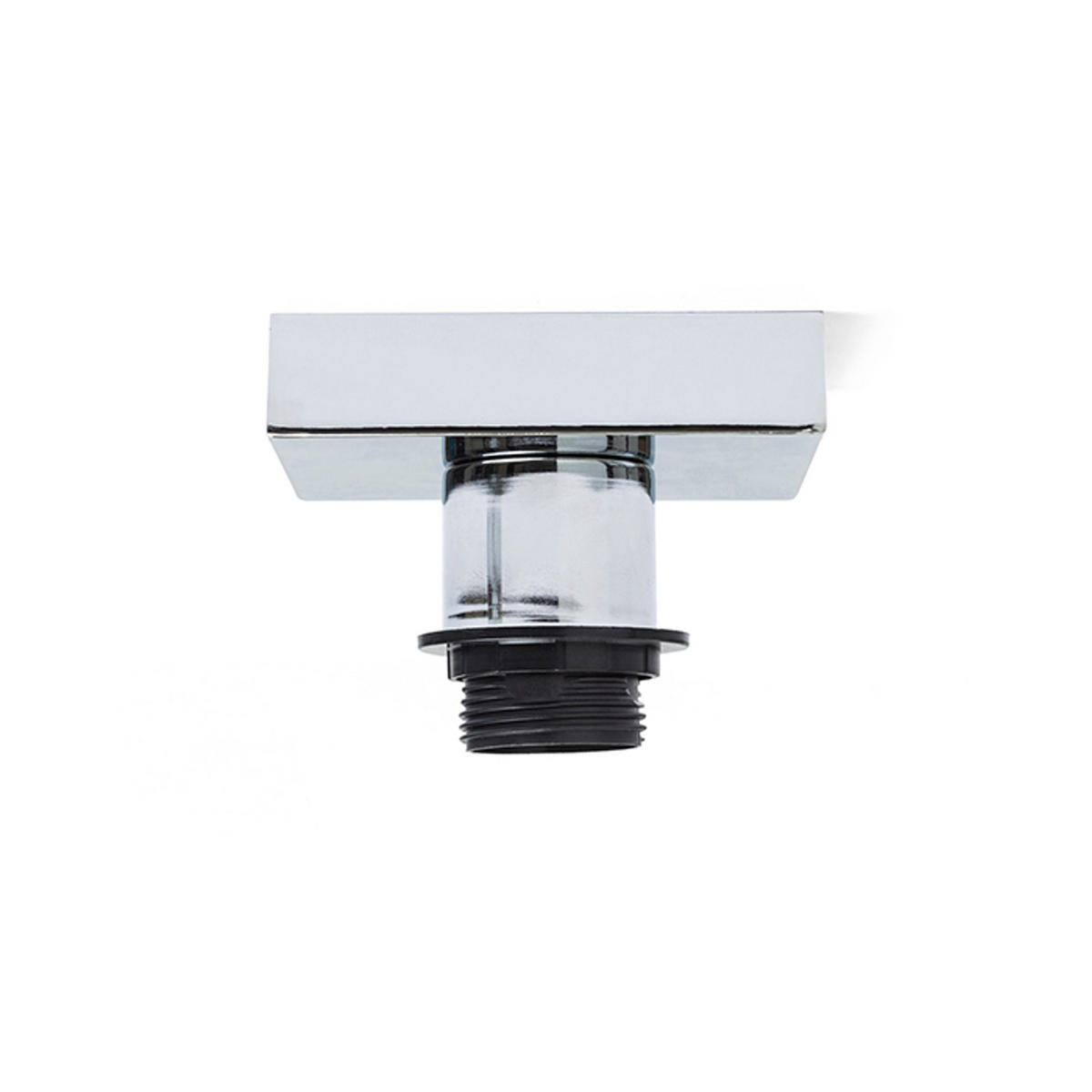 LEUCHTE SOLO SQ Chrom 15 W - Chromfarben, Metall (11/11/8cm) - Rendl