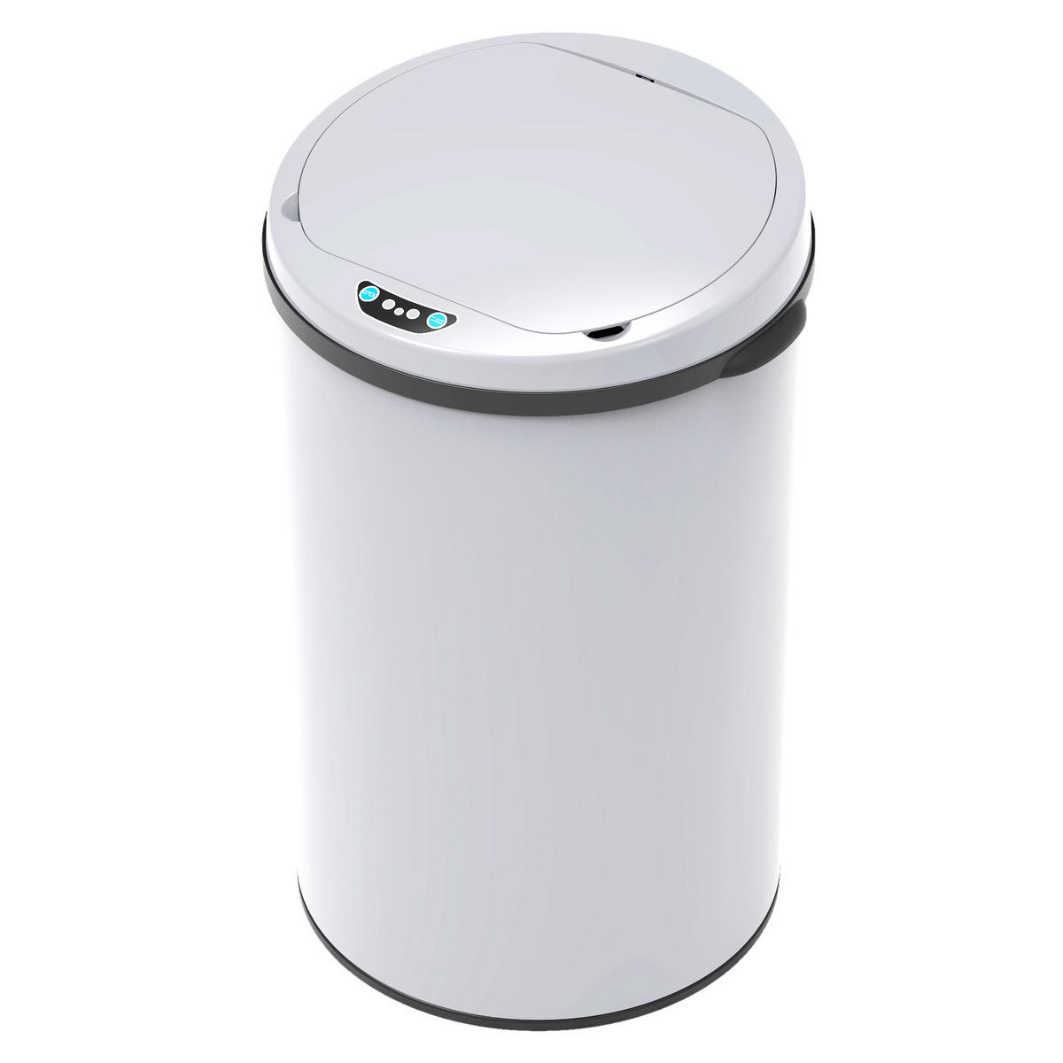 SENSORMÜLLEIMER 30L - Weiß, Metall (32/51/32cm) - SVITA