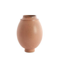 VAZE Lorea Rosa 24.5/24.5/33.5 cm - Pink, Keramik (33.5cm) - Light & Living