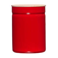 TEEBEHÄLTER Rot 13/13/18 cm R2175213 - Rot, Metall (13/18/13cm) - Riess