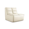 SESSEL Kunstleder Beige - Beige/Creme, Leder/Kunststoff (80/75/93cm) - Makamii