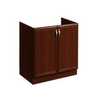 SPÜLENSCHRANK D80Z – Sycylia Milano – Milano / Walnuss - Walnussfarben, Holzwerkstoff (80/82/47cm) - ROYAL24_MARKT