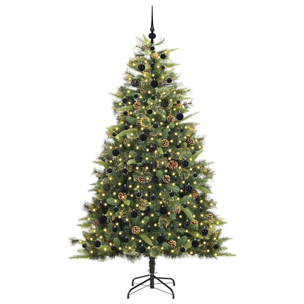 vidaXL Weihnachtsbaum Grün 210 cm