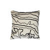 DEKOKISSEN Castro Braun 45/45/10 cm - Beige, Textil (45/45cm) - Light & Living