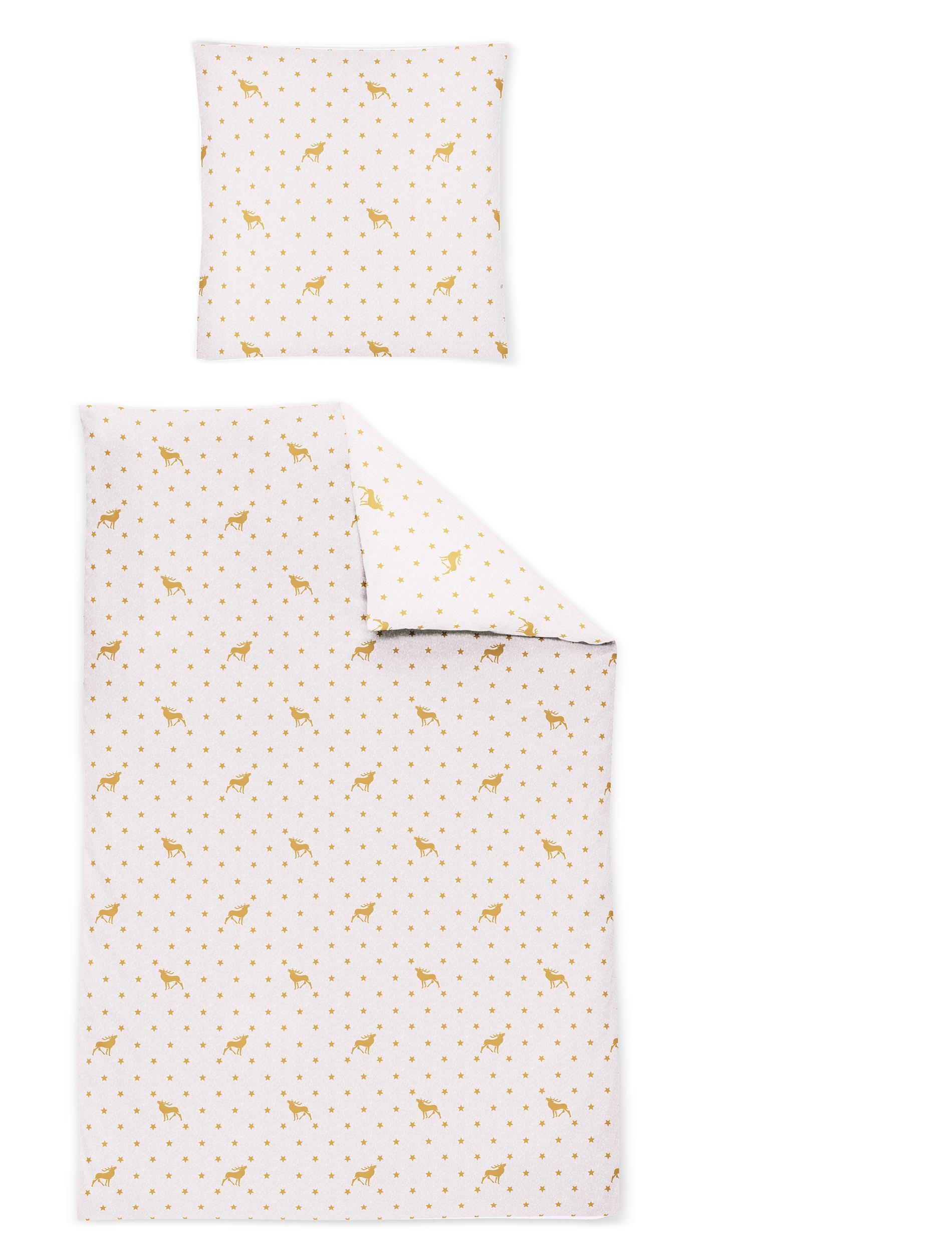 BETTWÄSCHE PANDA 8496 - Gelb, Textil (135/200cm) - Irisette