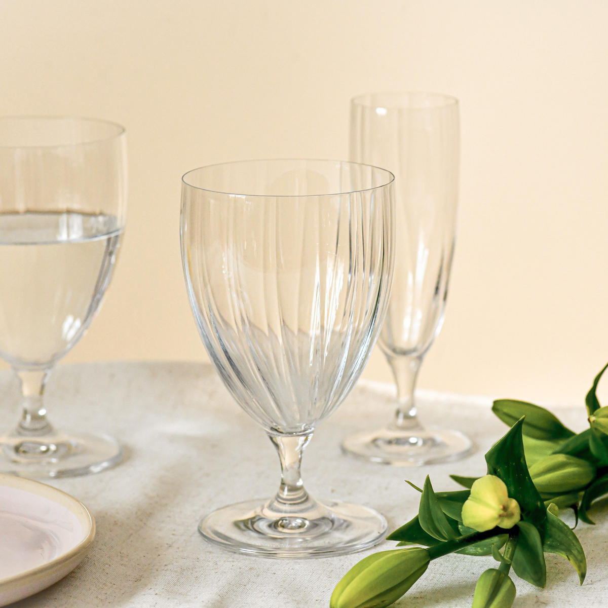 ROTWEINGLÄSER, 4er-Set, 360 ml - Transparent, Glas (0.36L) - Krosno Glass