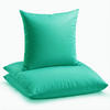 BETTWÄSCHE 200x200 Renforce Uni Bettbezug Baumwolle Einfarbig Grün - Grün, Textil (200/200cm) - Carpe Sonno