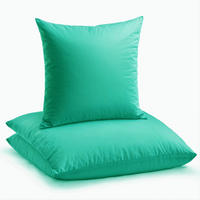 BETTWÄSCHE 200x200 Renforce Uni Bettbezug Baumwolle Einfarbig Grün - Grün, Textil (200/200cm) - Carpe Sonno