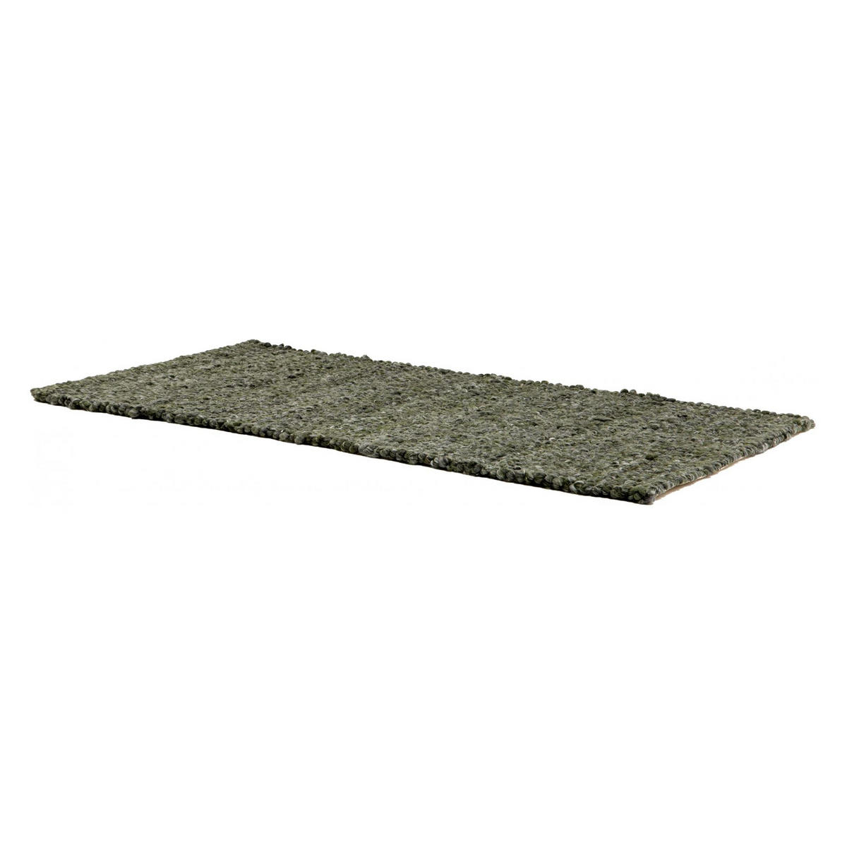 TEPPICH Alma thymian 70 x 140 x 1 cm - Grün, Textil (70/140cm) - Vivaraise