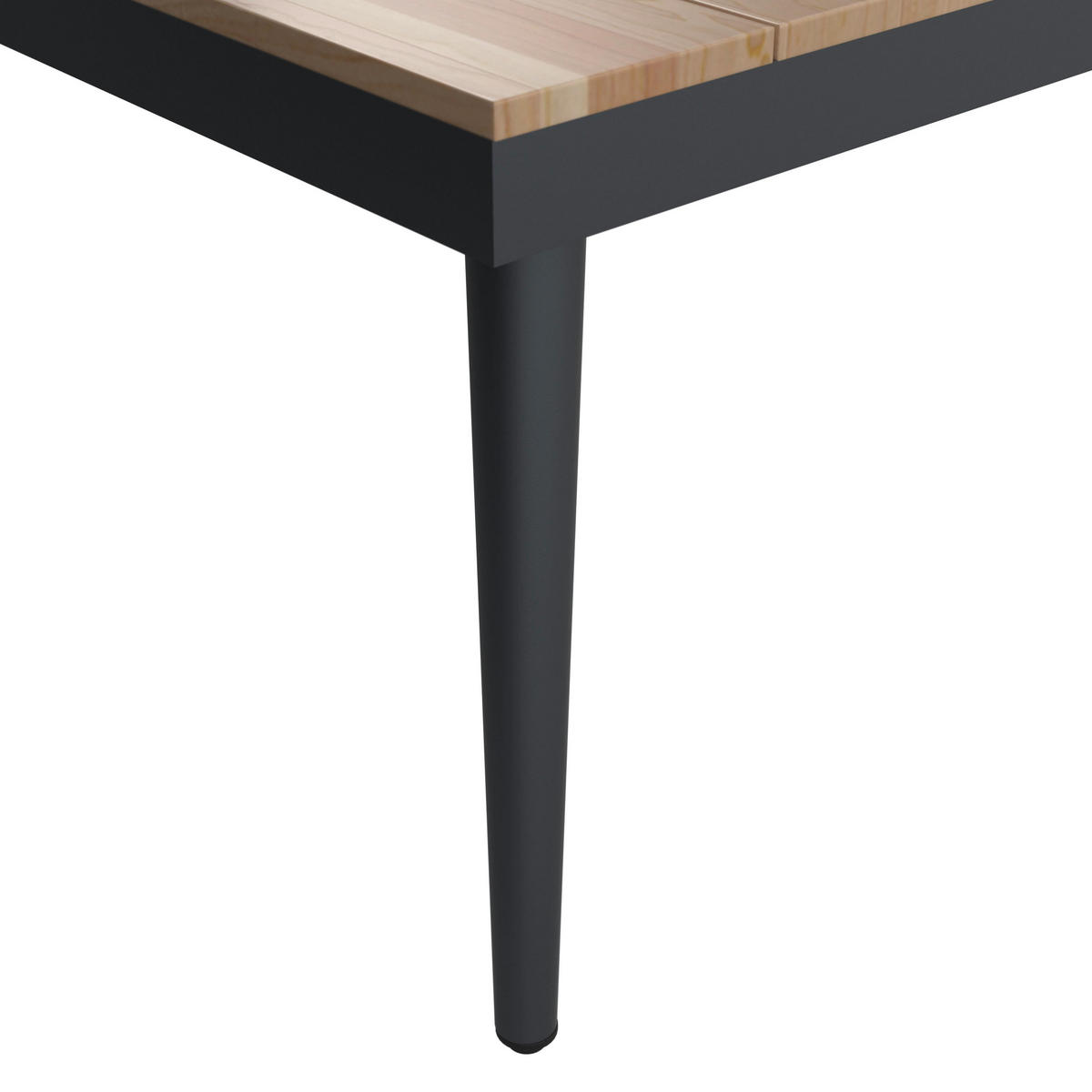 LOUNGEGARNITUR-SET Lorena Grau Akazie Metall/Outdoorstoff - Grau, Holz