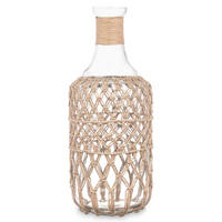 FLASCHE dekorativ - Braun, Glas (20/48/20cm) - Giftdecor