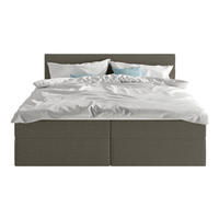 BOXSPRINGBETT ROTELLO 180x200 cm, Braun - Braun, Textil (180/200cm) - Fedve