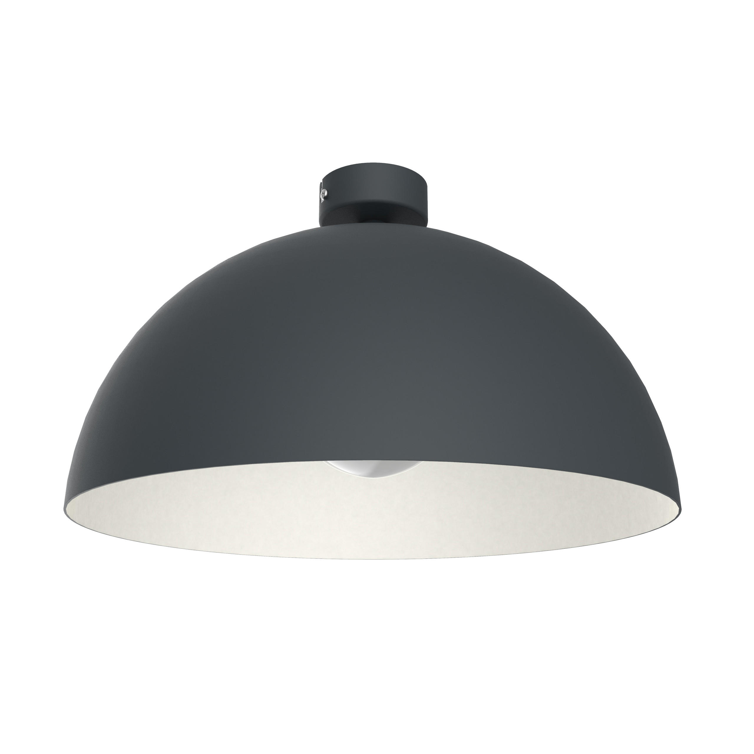 DECKENLEUCHTE - Anthrazit, Metall (40/40/20cm) - Lumicom