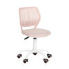 DREHSTUHL Hellrosa - Pink/Hellrosa, Metall (38/85/39cm) - Urban Meuble