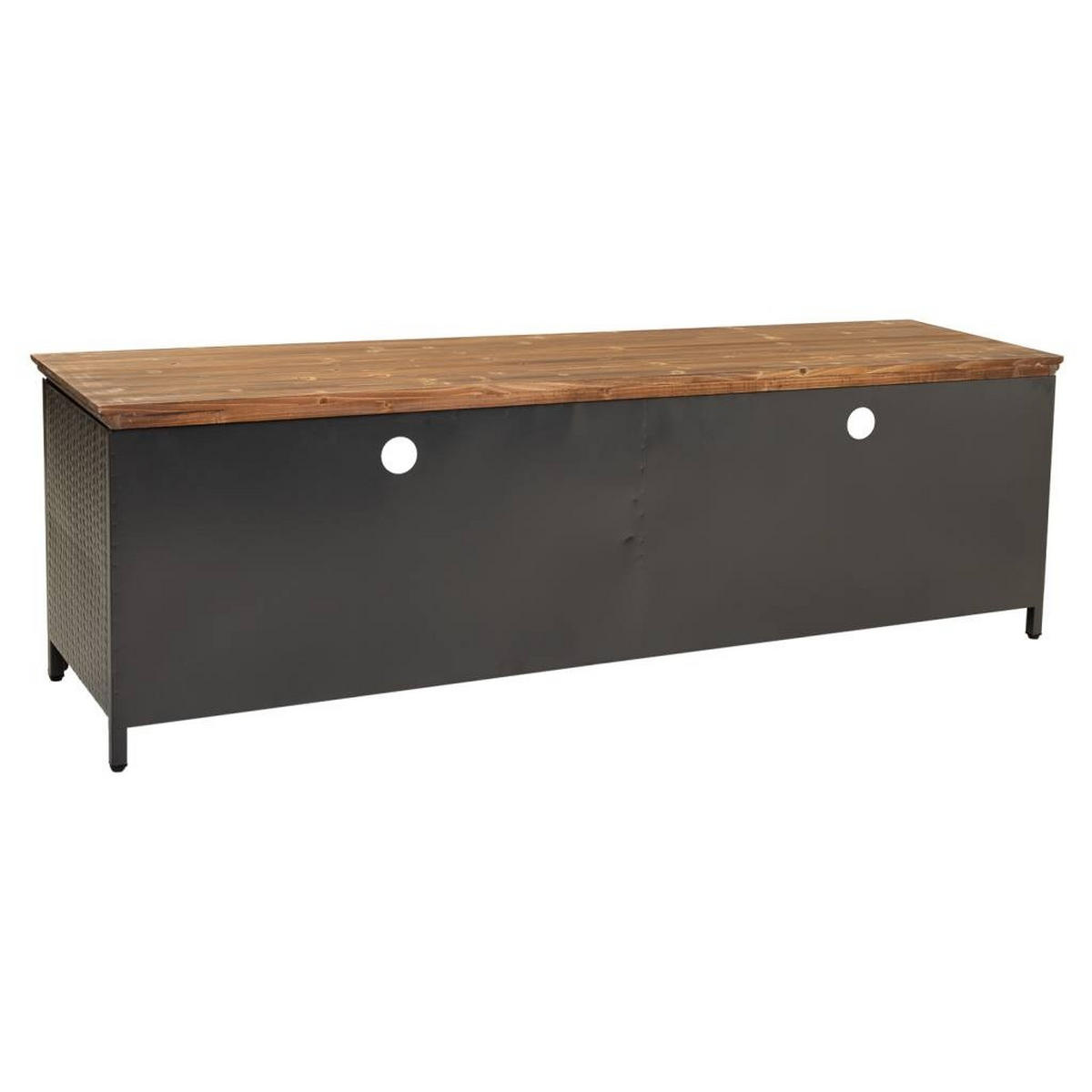 SIDEBOARD 161x41x51 cm - Schwarz, Metall (161/50/41cm) - Wanderlust