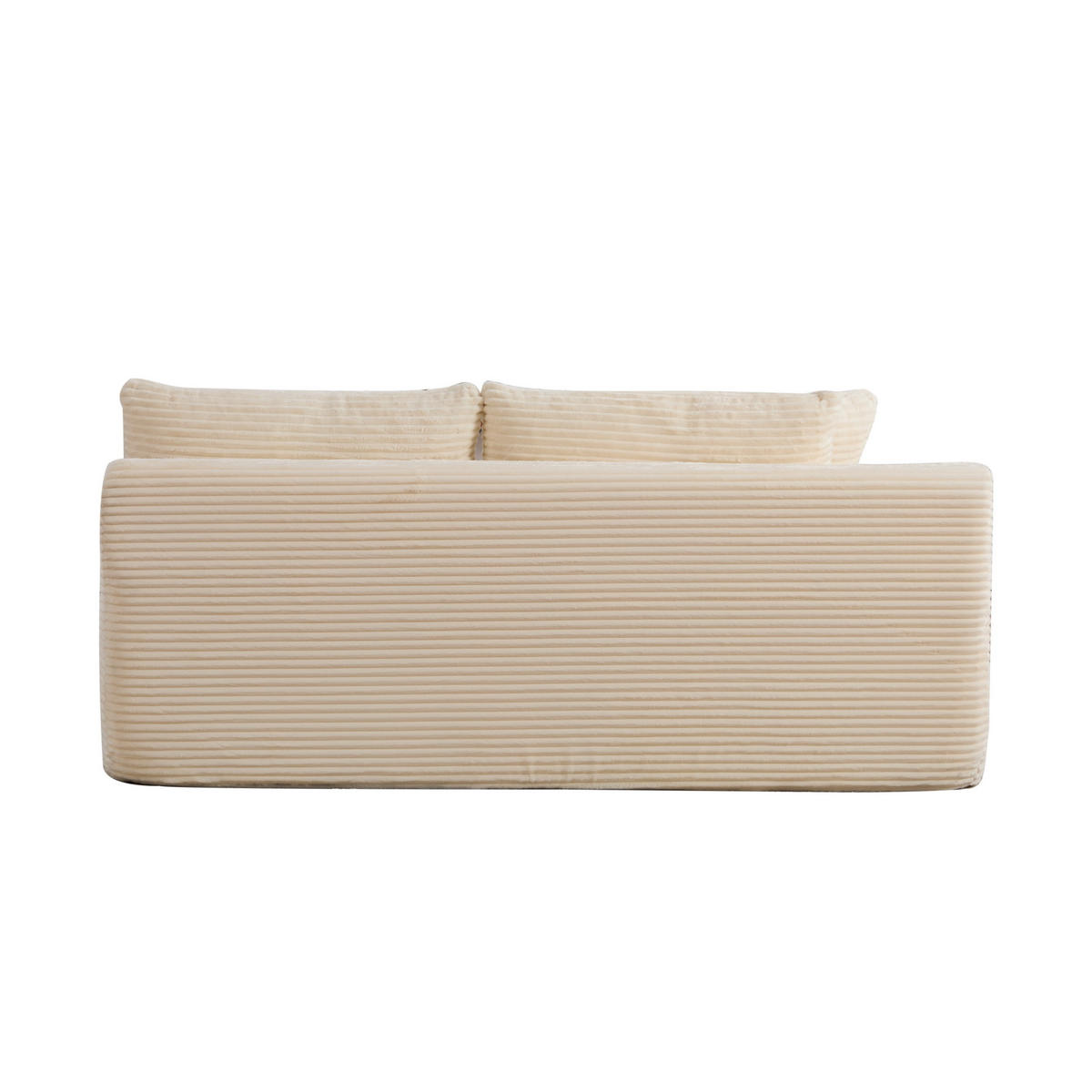 SOFAELEMENT 172/99/74.5 cm Elfenbein Chenillestoff - Ecru, Textil (99/74.5/172cm) - Oxeza