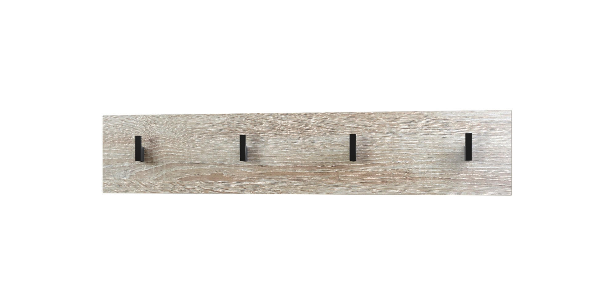 GARDEROBENPANEEL Linea Eiche sägerau - Eiche San Remo, Holzwerkstoff (72.5/14.5/3.5cm) - Vladon