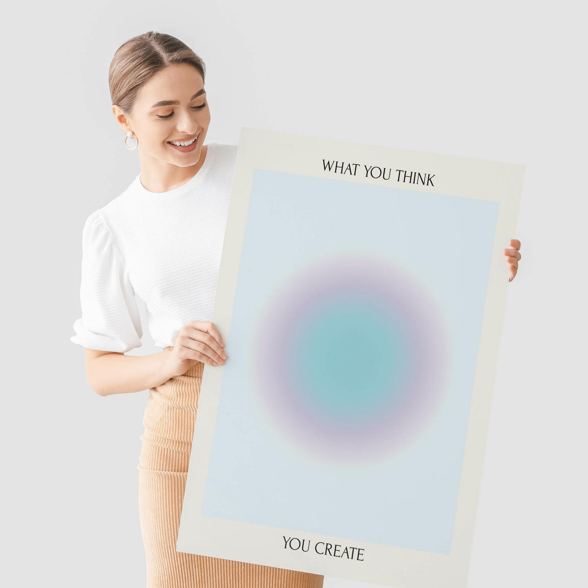 PLAKÁT Sada Aura Afirmace Citáty 4x A3 30x42 cm - různobarevná, papír (30/42/42cm) - Muralo