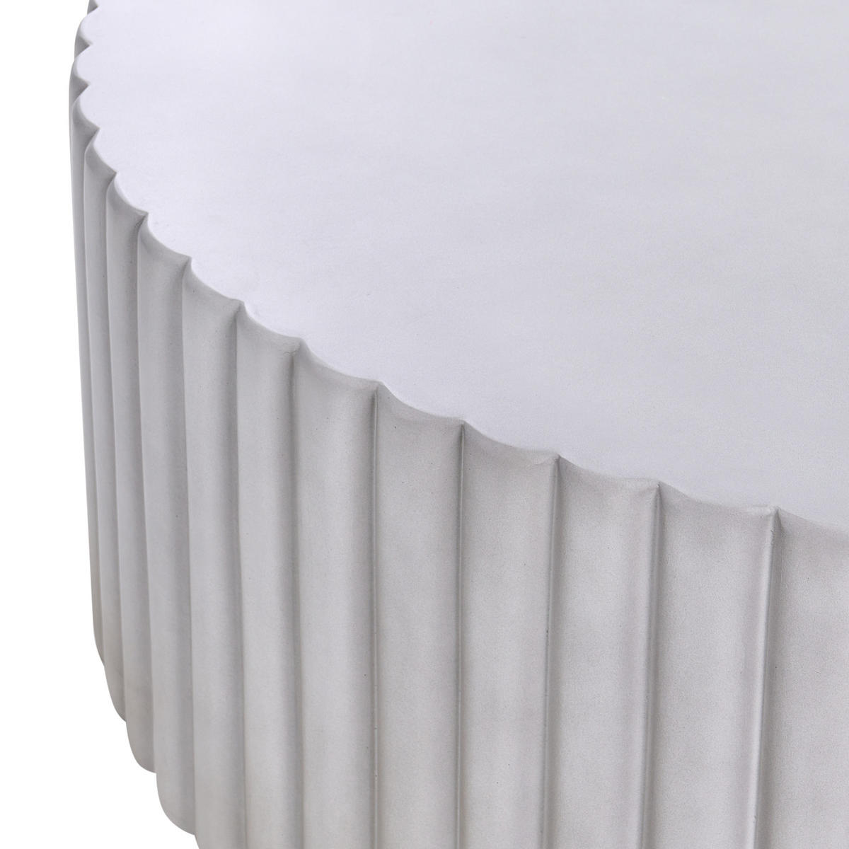 COUCHTISCH 117/117 cm Grau Pozza - Grau, Keramik (117/117/42cm) - Beliani