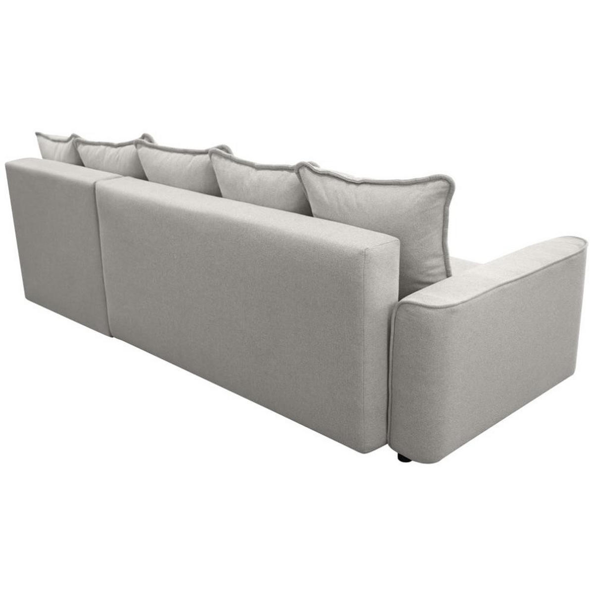 ECKSCHLAFSOFA Willow beige - Beige, Textil (225/150cm) - Beautysofa