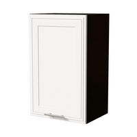 HÄNGESCHRANK Salo W2/45 Schwarz / Weiß Matt 45 / 32,5 / 72cm - Schwarz/Weiß, Holz/Holzwerkstoff (45/72/32.5cm) - Feldmann-Wohnen