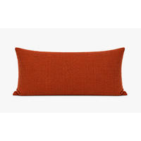 KISSENBEZUG Leinenoptik 40/60 cm Terracotta - Terracotta, Textil (40/60cm) - TiborTex