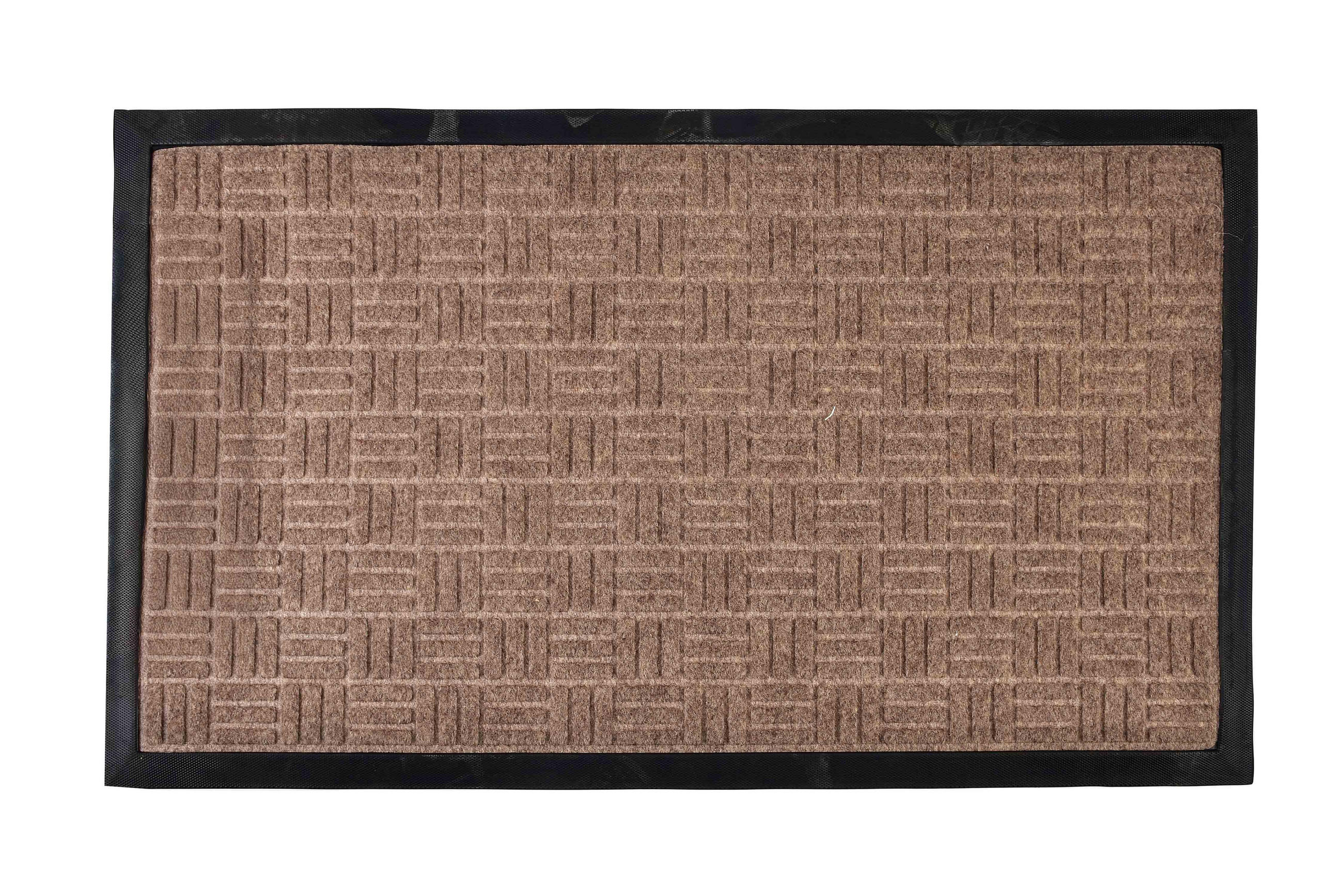 FUSSMATTE Sira - Hellbraun, Kunststoff (45/75cm) - Mondex