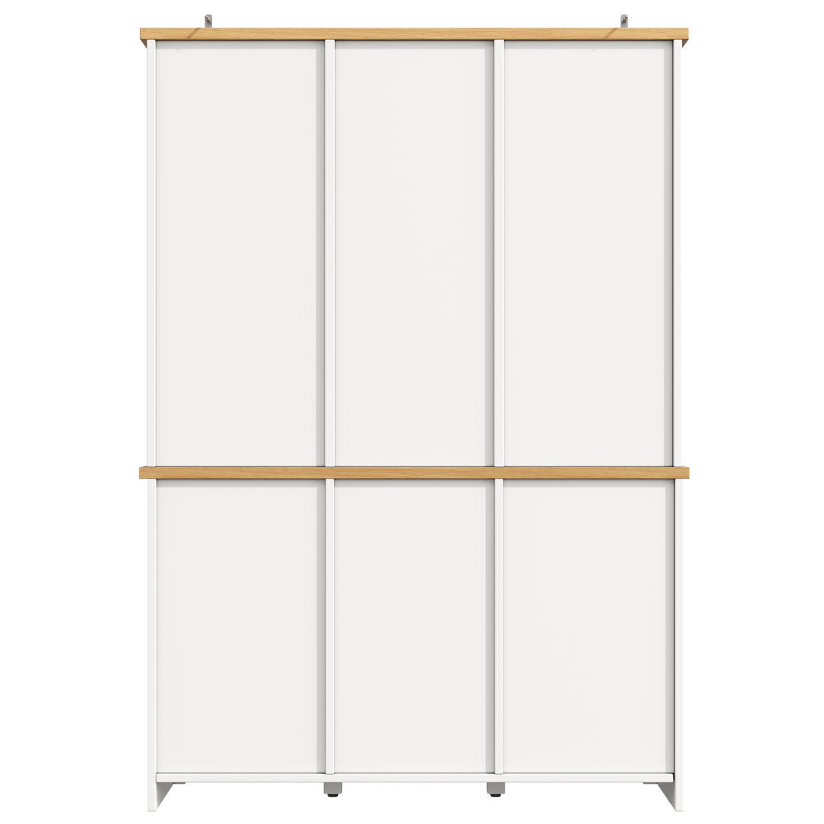 BUFFETSCHRANK Soft-Close Weiß 120/40/185 cm - Weiß, Holz (120/185/40cm) - PANGIVO
