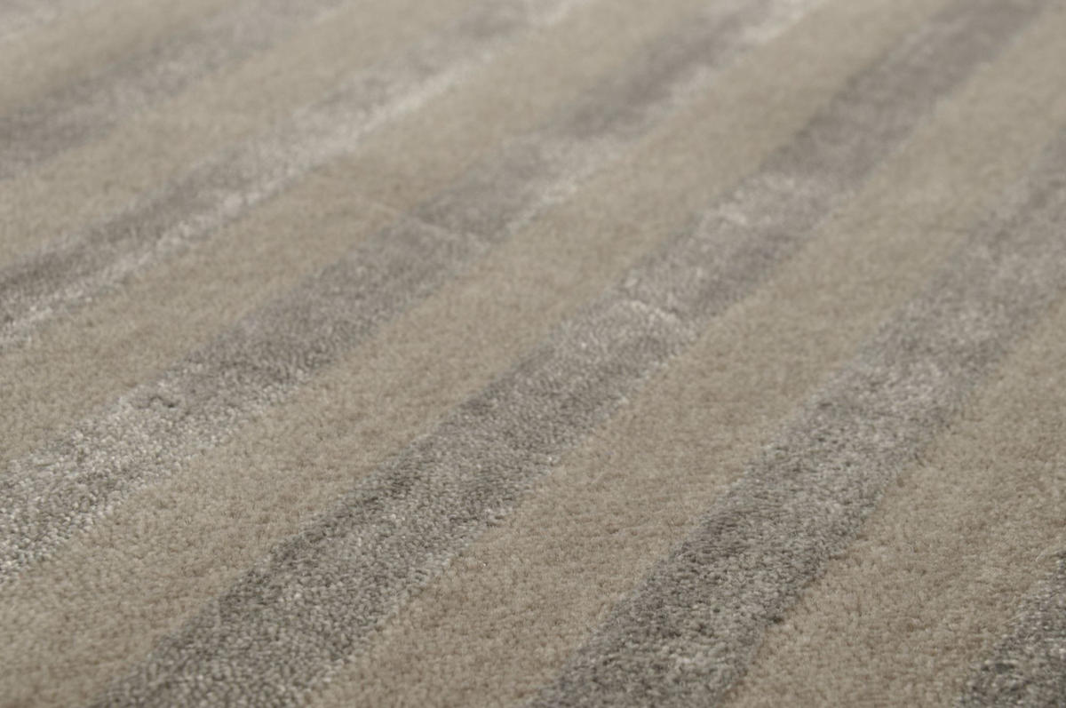 HANDWEBTEPPICH Miami 170x240 cm - Beige, Textil (170/240cm) - THEKO