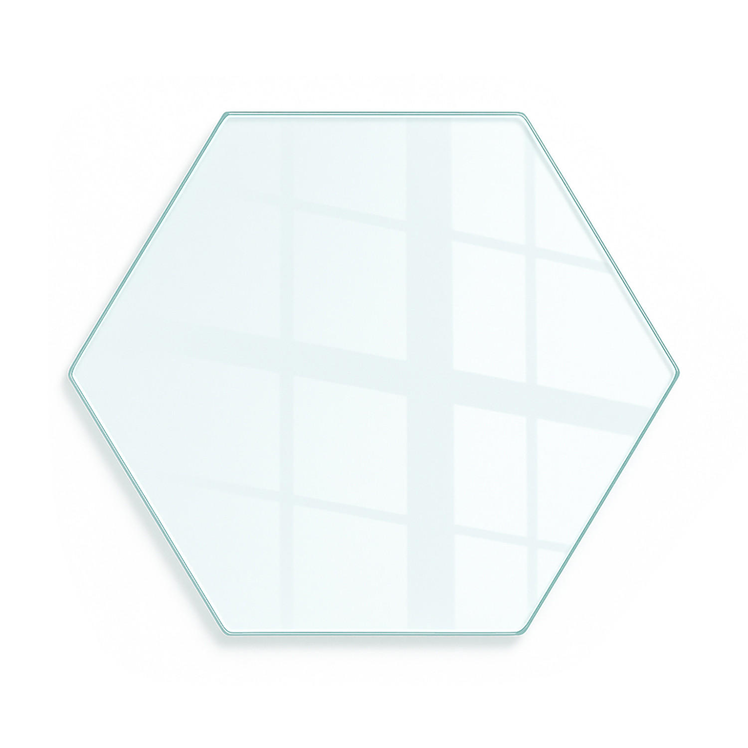 ArtPrintCave Glasplatte Transparent 40x40x0.4 cm