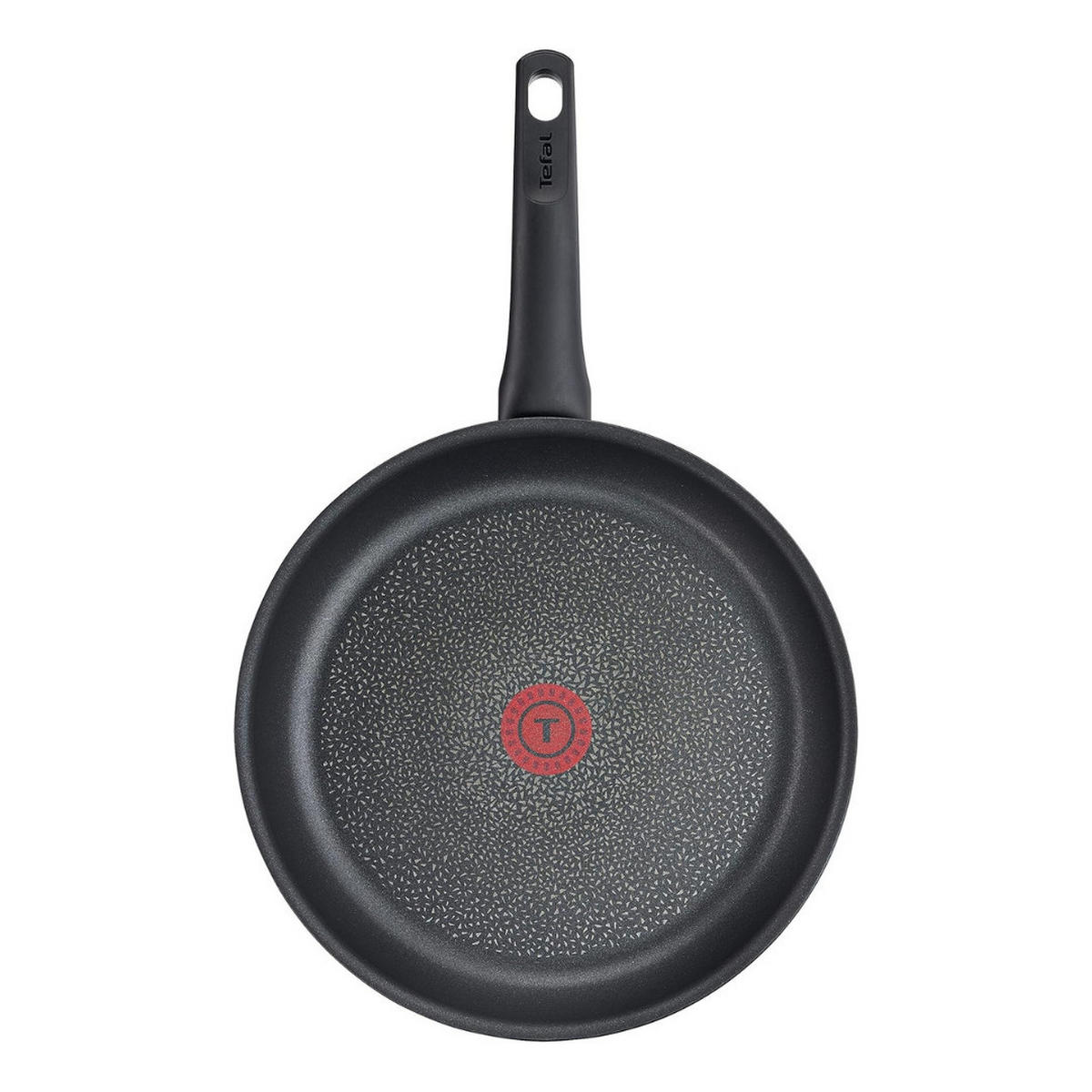 BRATPFANNE G12402, 20cm, Titanium, Antihaft, Induktion, Pfanne, Küchenpfanne, Bratpfanne, Kochen, Braten, Herd, Gas, Ceran, langlebig, robust - Schwarz, Keramik/Metall (20cm) - Tefal