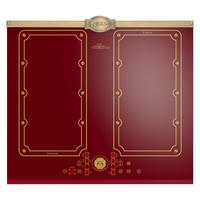 INDUKTIONS-KOCHFELD KCT 6192 FI RotEm, 60 cm Free Zone - Bordeaux, Keramik (59/5.5/52cm) - Kaiser Küchengeräte