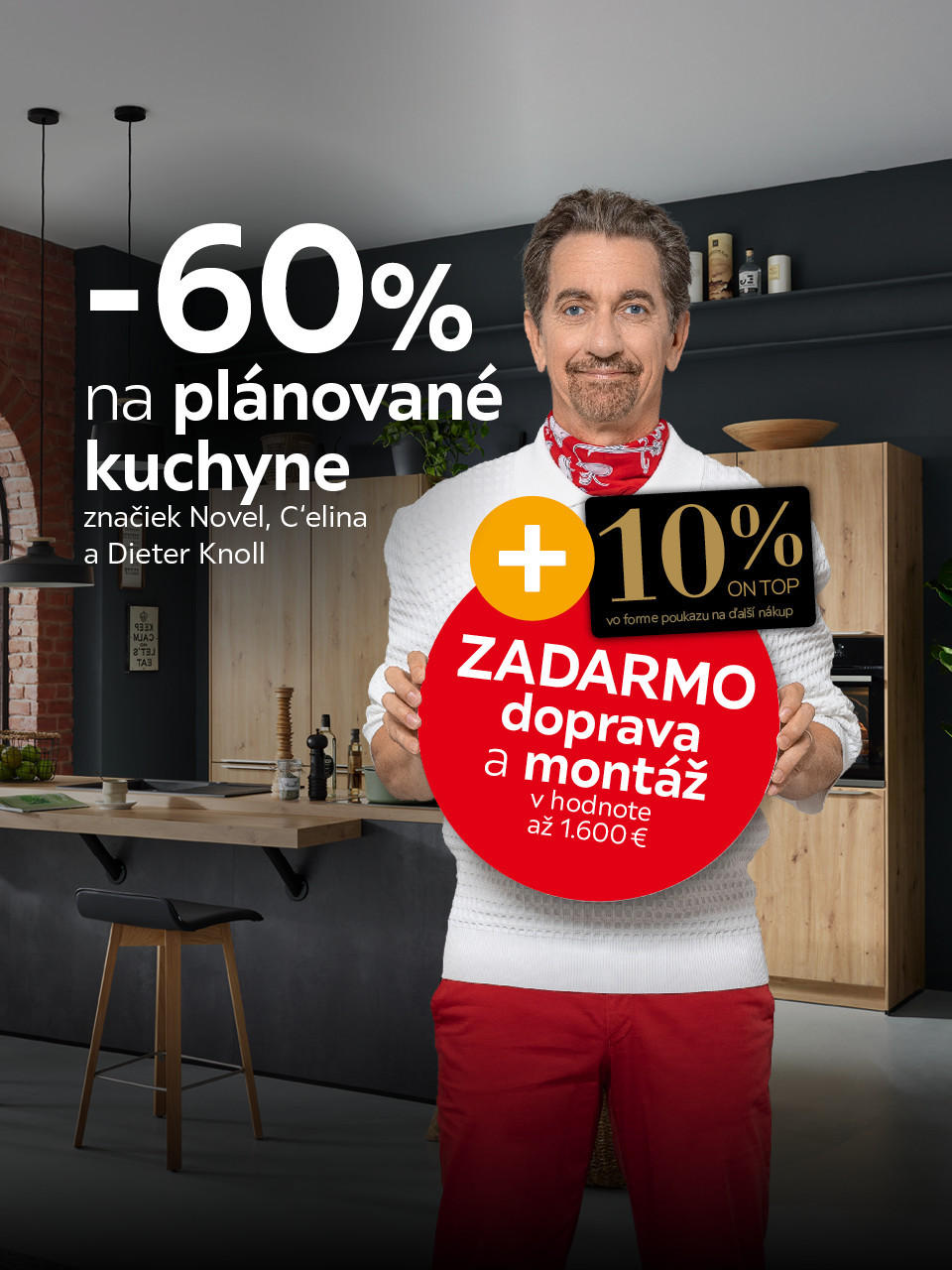 plánovaná kuchyňa so zľavou