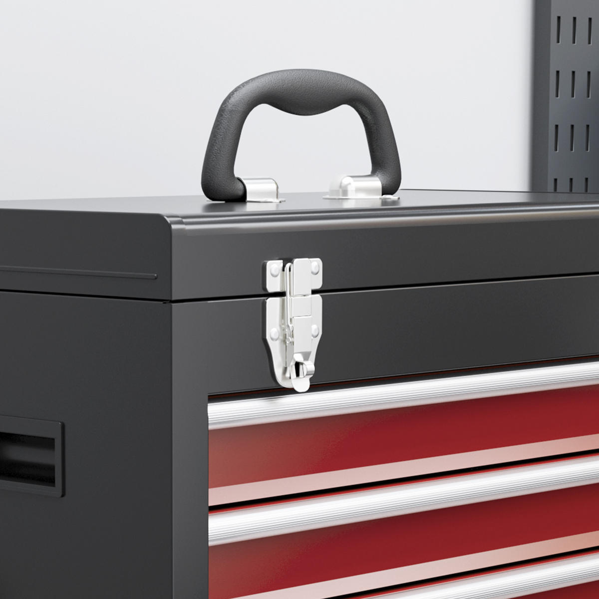WERKZEUGSCHRANK DE-10572 Rot - Rot, Metall (28/102/60cm) - ComfortXL