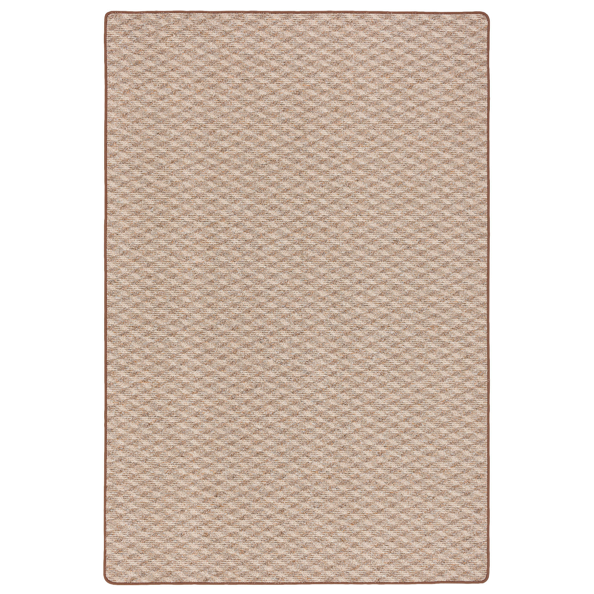 SCHLINGEN TEPPICH MODERN DIAMOND - Cognac, Textil (200/250cm) - Snapstyle