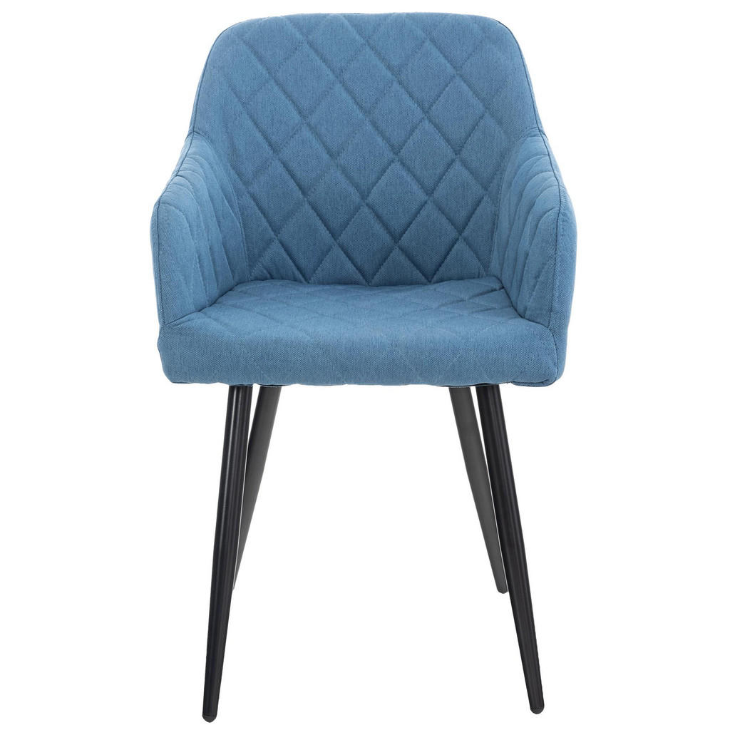 Thumbnail - CLP Armlehnenstuhl, Blau, Textil, 47x84x44 cm, Esszimmer, Stühle, Esszimmerstühle, Armlehnenstühle