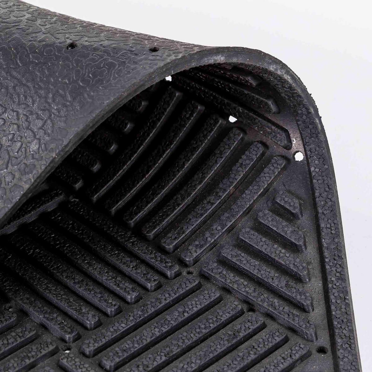 FUSSMATTE AUßEN DYNAMIC RILLEN - Schwarz, Textil (25/60cm) - Astra