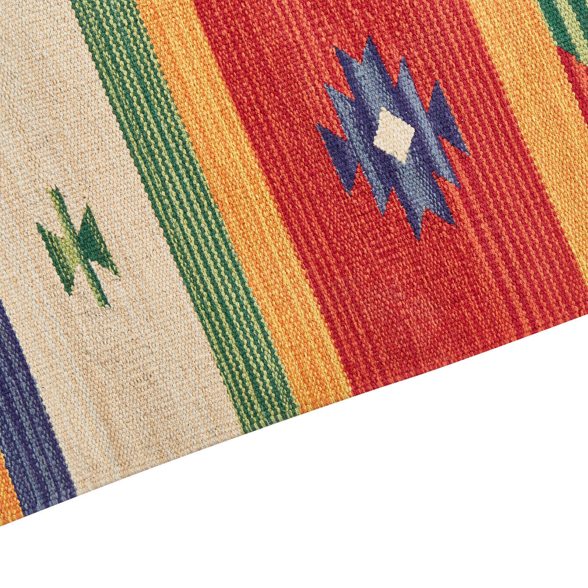 KELIM-TEPPICH Alapars 150/80 cm - Multicolor, Textil (80/150cm) - Beliani