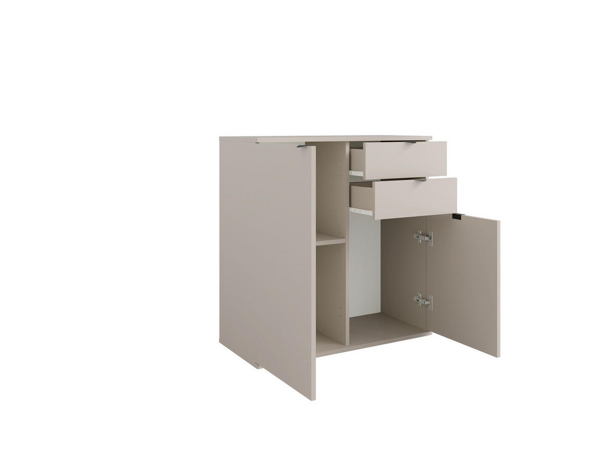 KOMMODE Kaschmir 80/82,5/35 - Kaschmir, Holzwerkstoff (80/83/35cm) - RAUMHIRSCH FURNITURE