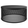 COUCHTISCH Korlew - Schwarz, Holzwerkstoff/Metall (58/58/28cm) - MIRJAN24