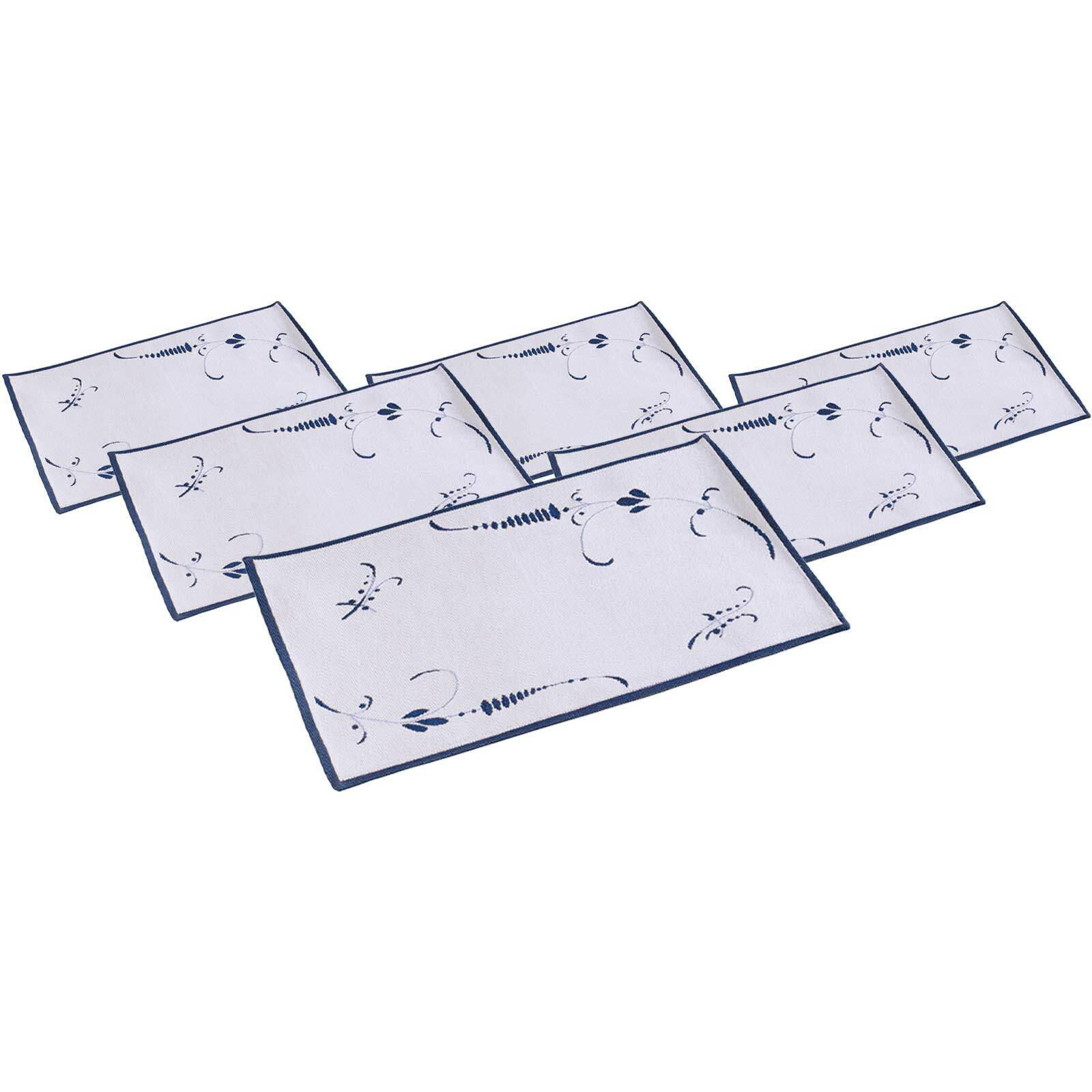 PLATZSETS Vieux Luxembourg bunt 49 x 32,5 cm 6er Set - Multicolor, Textil (49/32.5/2cm) - Villeroy & Boch
