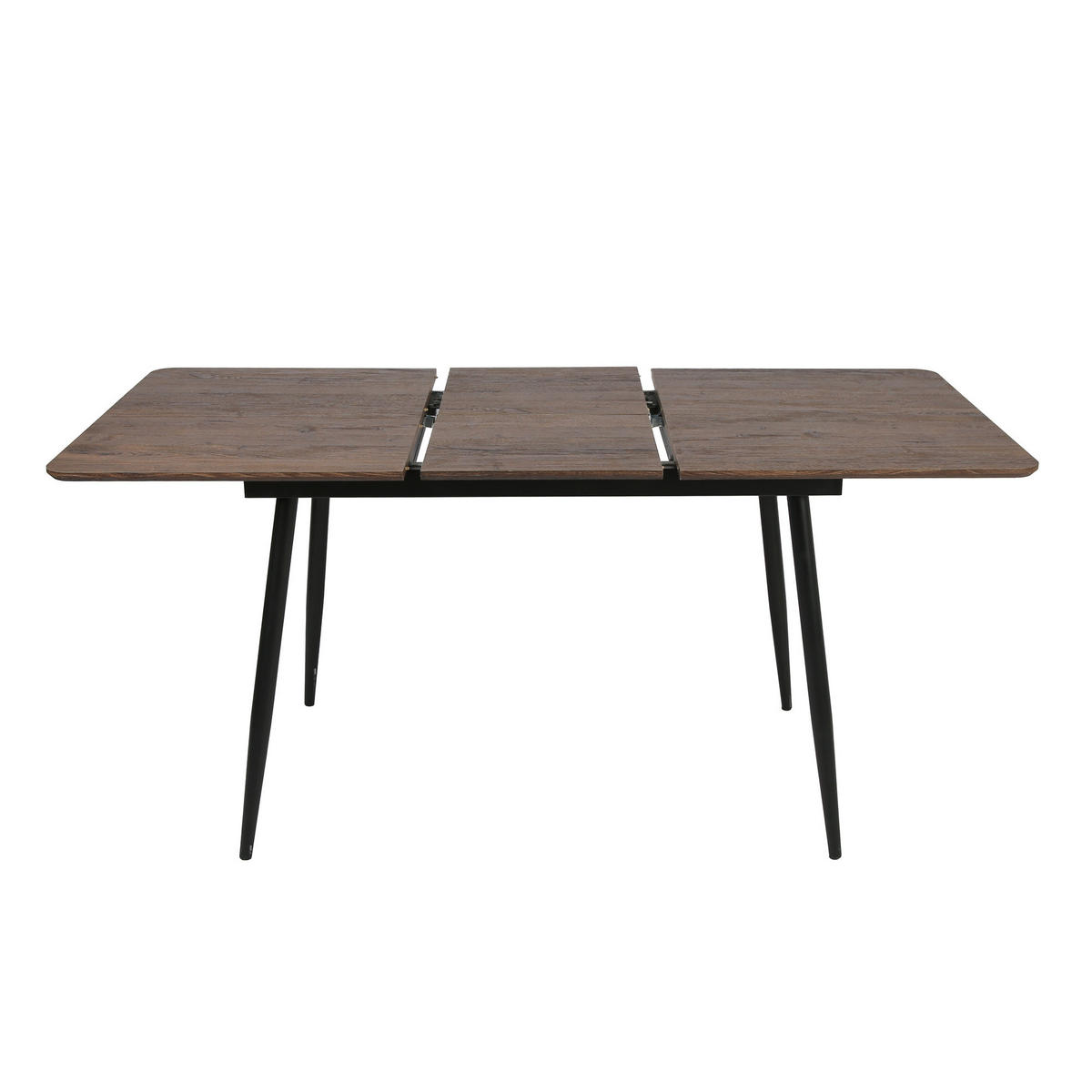 ESSTISCH ausziehbar von 120 bis 160 cm in Eiche dunkel - Dunkelbraun, Holzwerkstoff (80/120/75cm) - Home Collective