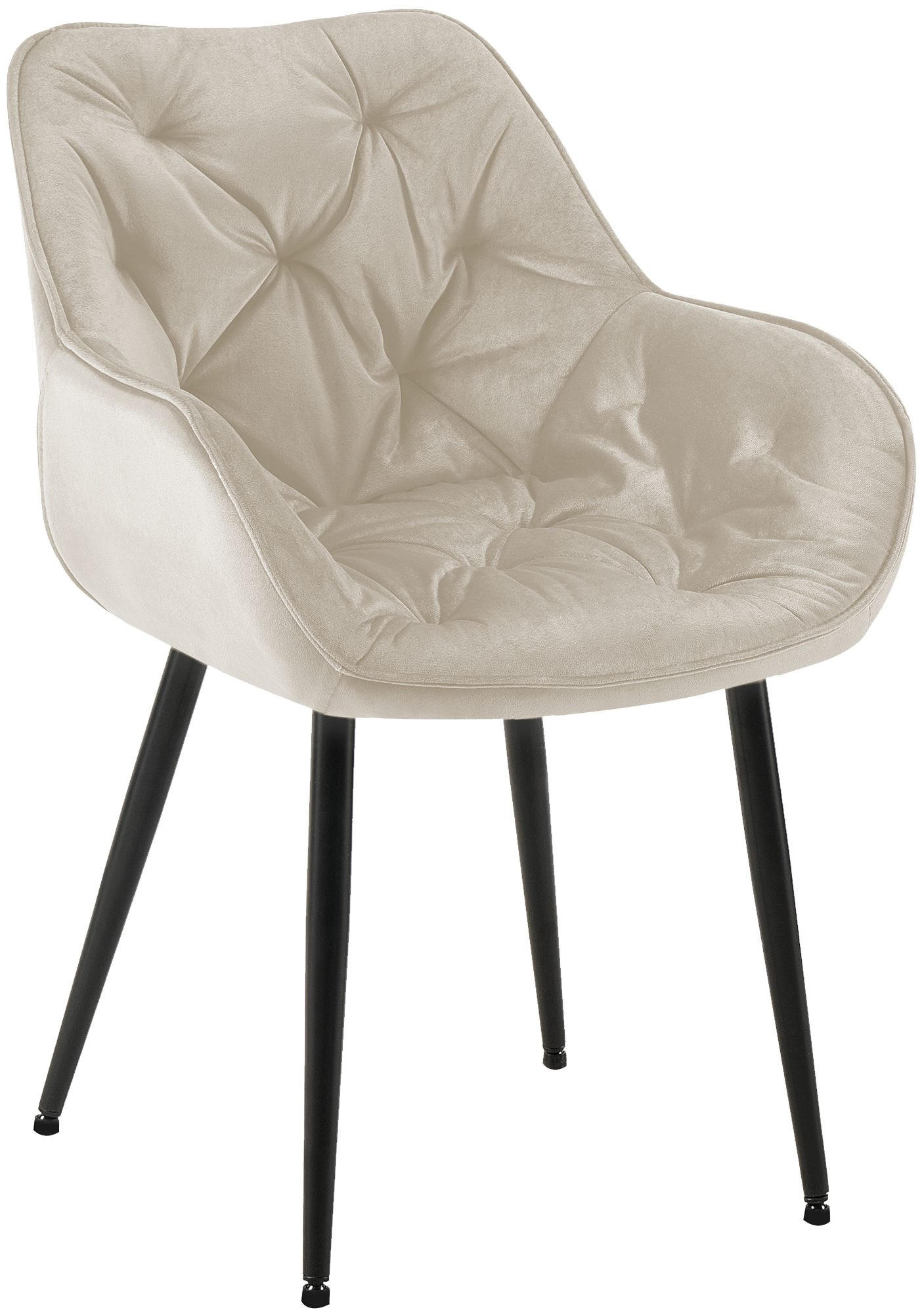 Deluke Esszimmerstuhl Creme 58x83x62 cm