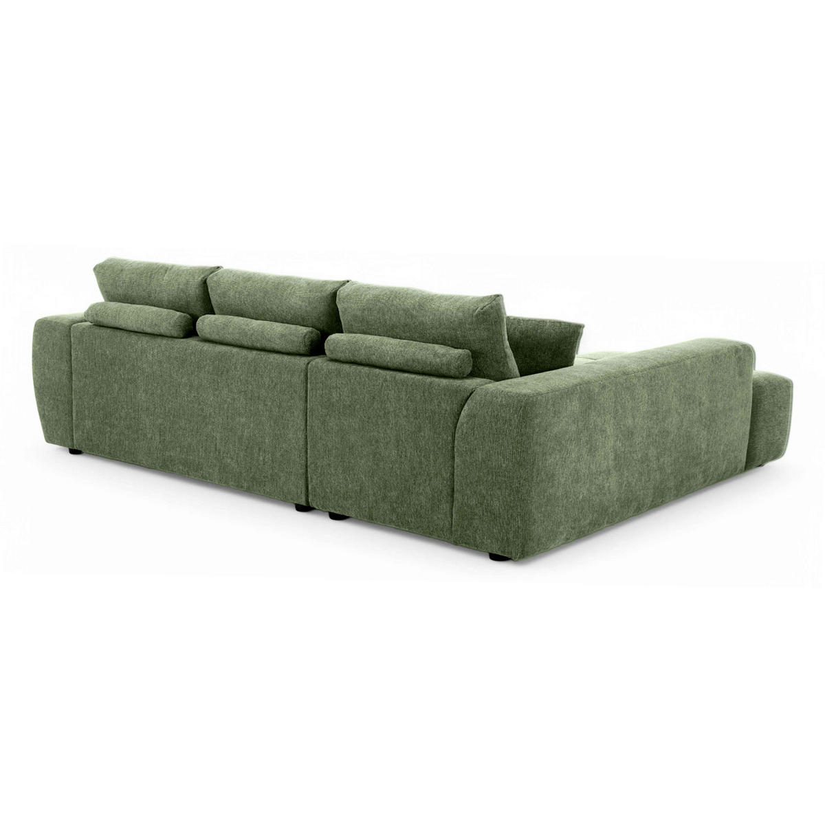 SOFA 3-Sitzer, Grün - Grün, Textil (205/270cm) - Oviala