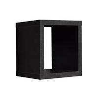 WÜRFELREGAL Elenore 40x40x41 aus Holzwerkstoff Farbe schwarzstahl - Schwarz, Kunststoff (40/41/40cm) - 58aufmkessel