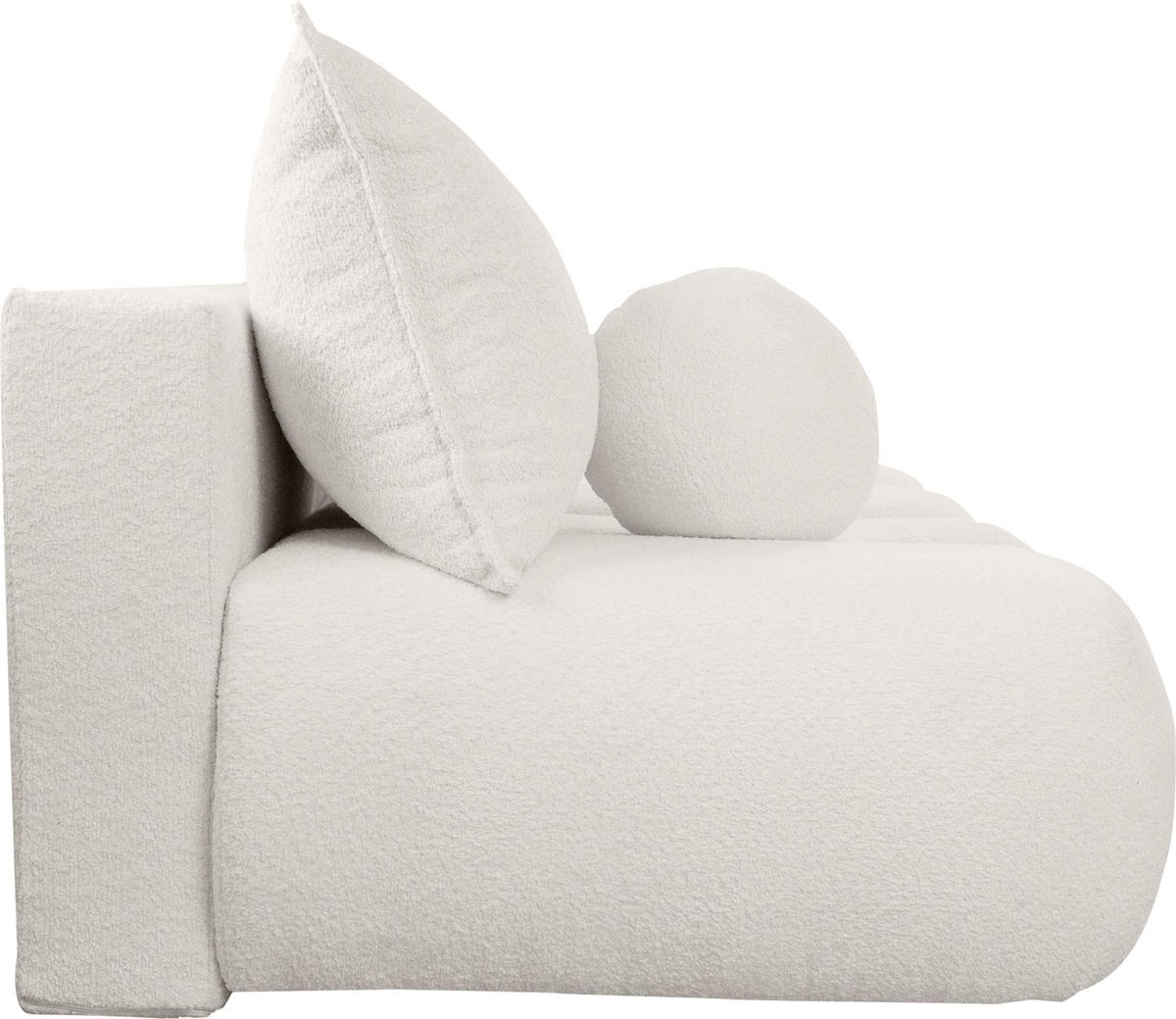 SCHLAFSOFA Milla mit Bettkasten, Bernstein Braun 205/97/85 cm - Bernsteinfarben, Textil/Metall (205/97/85cm) - WFL GROUP