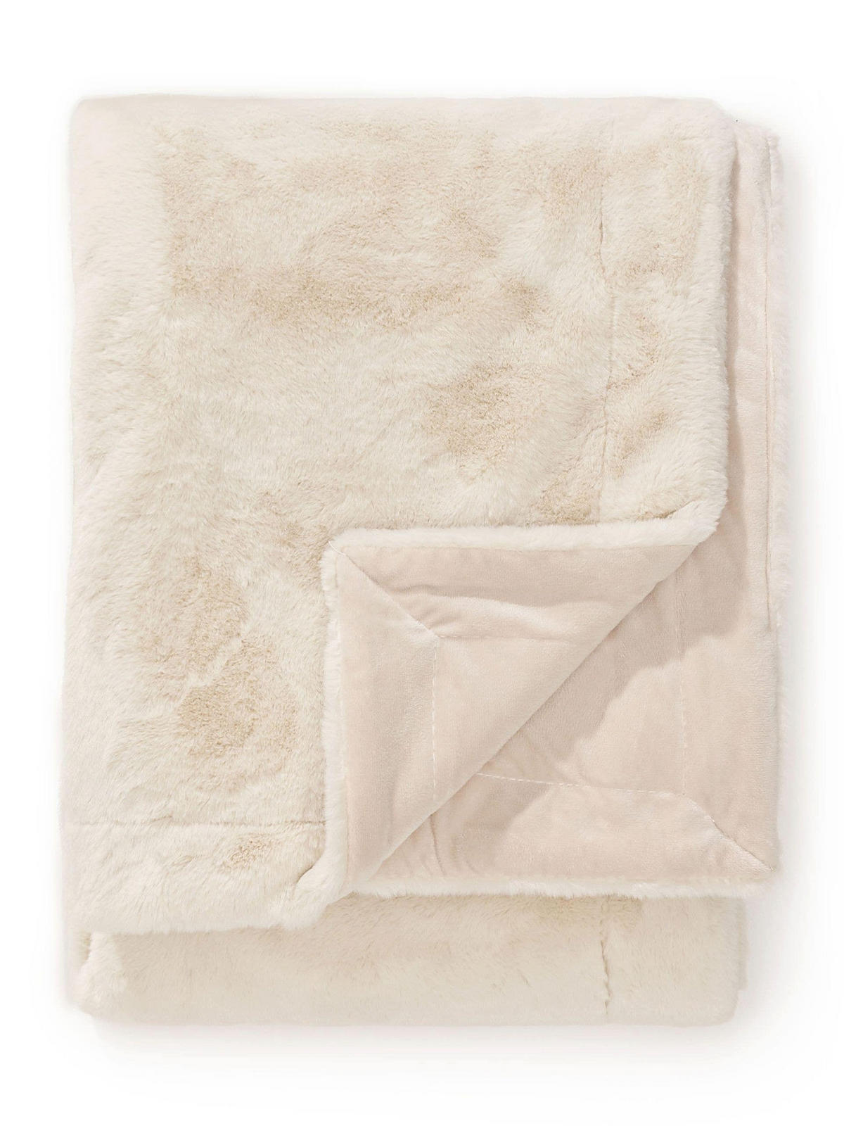 KUSCHELDECKE Dave Cream 150x200 cm - Creme, Textil (150/200cm) - benuta Nest