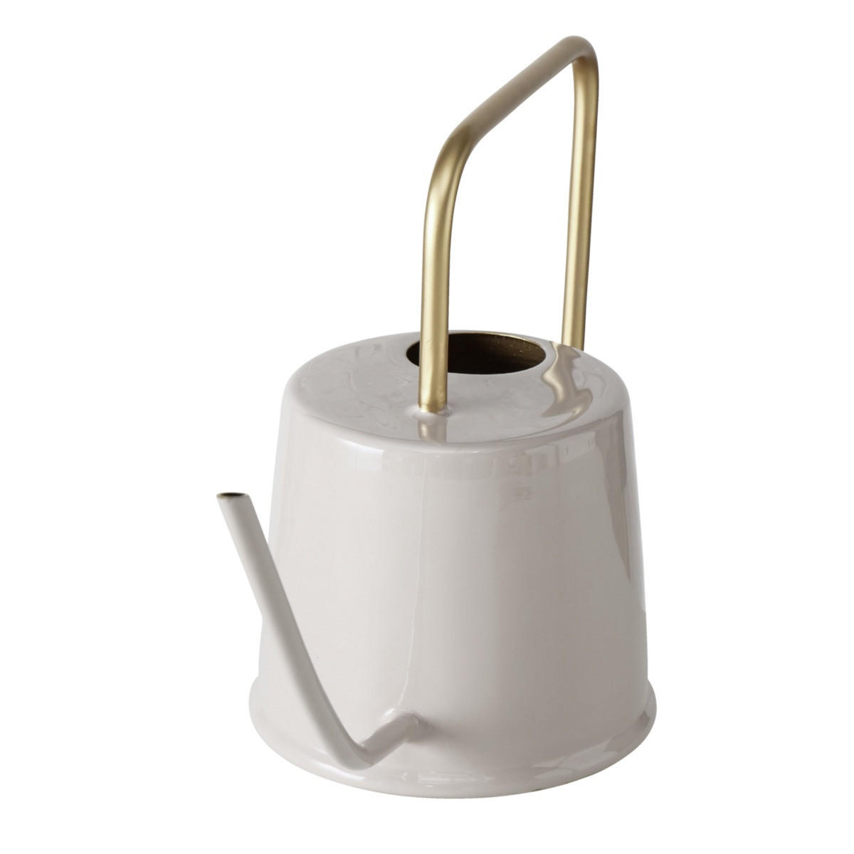 GIESSKANNE Metall Jaryn 23 cm - Grau, Metall (15/23/39cm) - Boltze Home